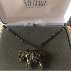 Nolan Miller Elephant necklace